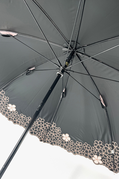 【hypnotizeworks】マーガレット 晴雨兼用 バンブーショート傘